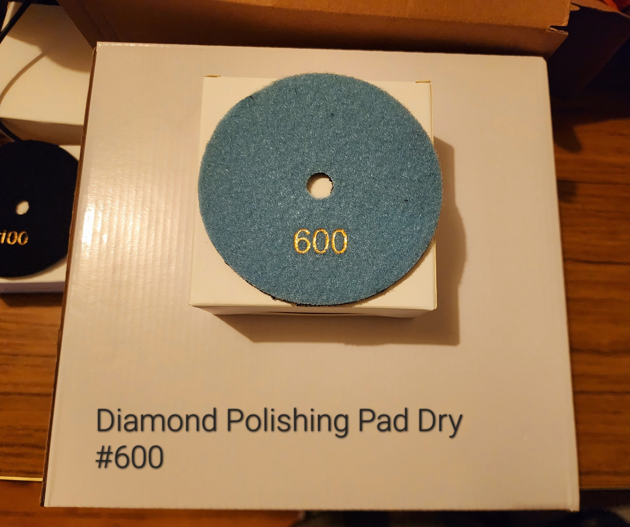 Diamond polishing pad dry #600