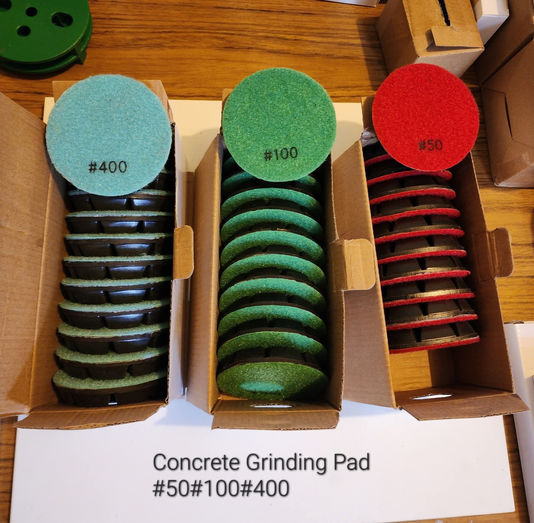 Concrete grinding pad #50 #100 #400