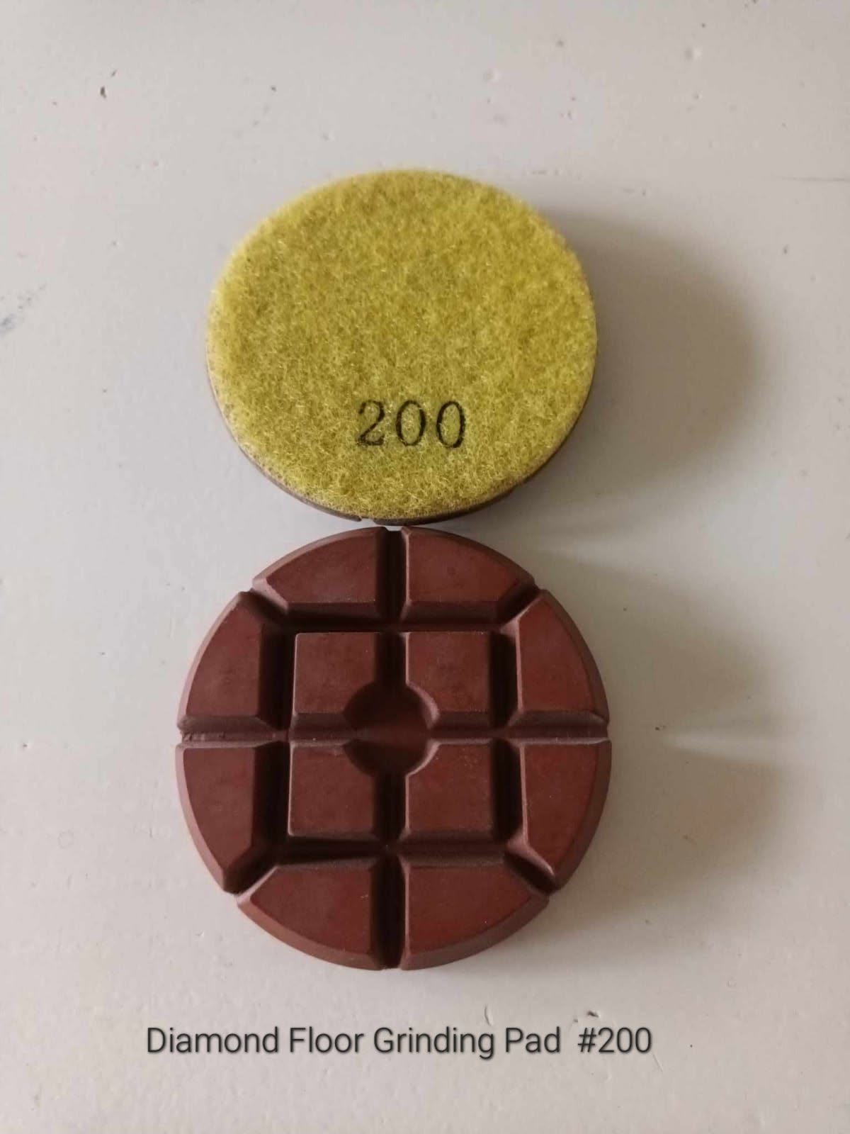 Diamond Floor Polishing Pads resin bond grinding discs concrete #200