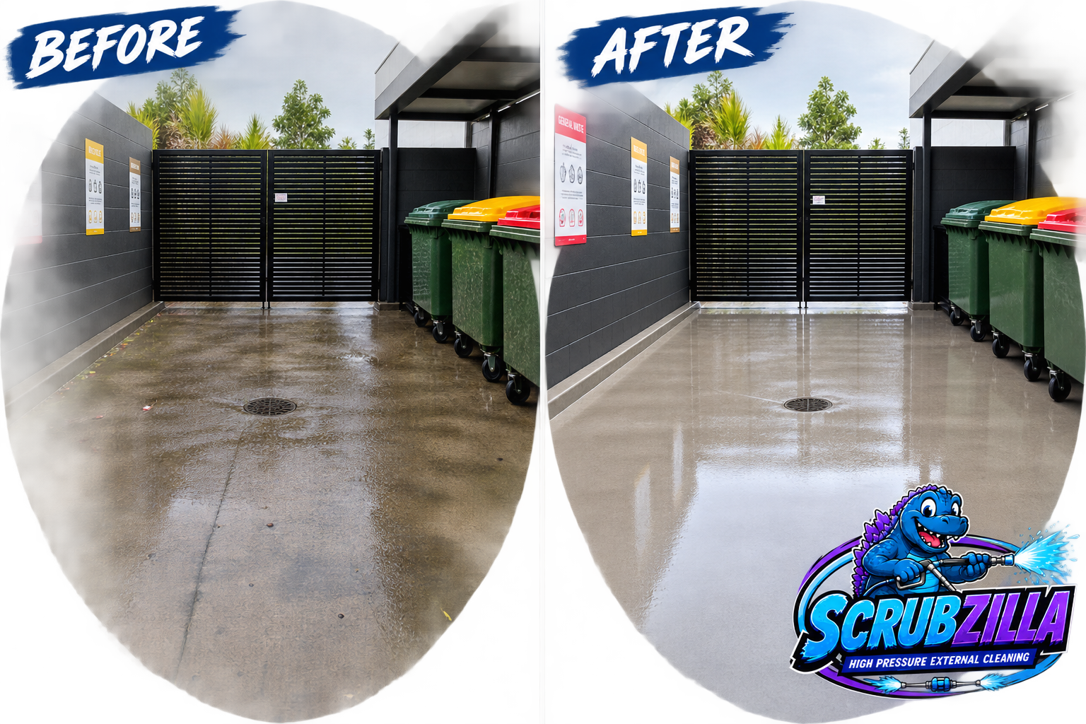🦖 Waste & Rubbish Area Cleaning