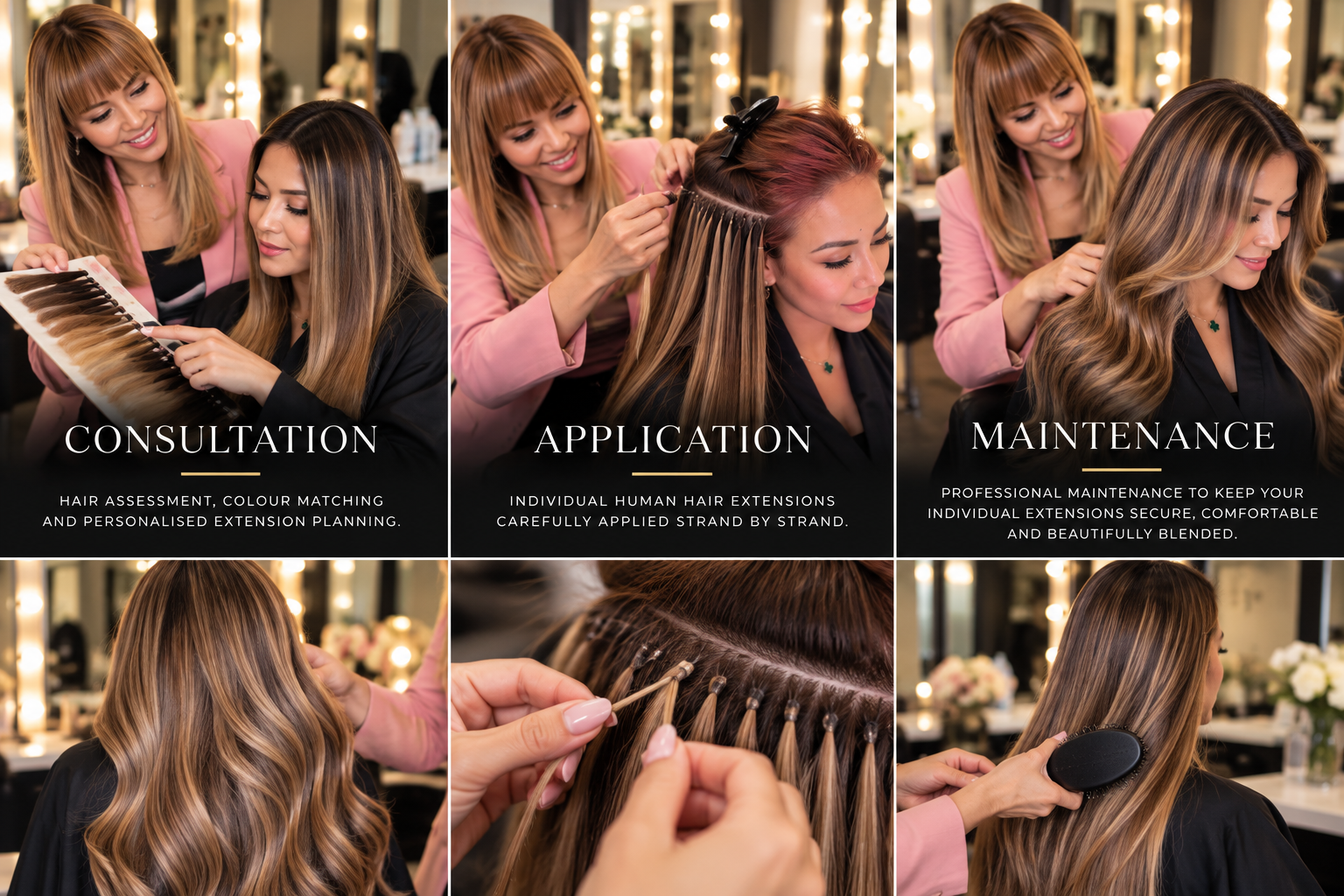 Hair Extension Maintenance