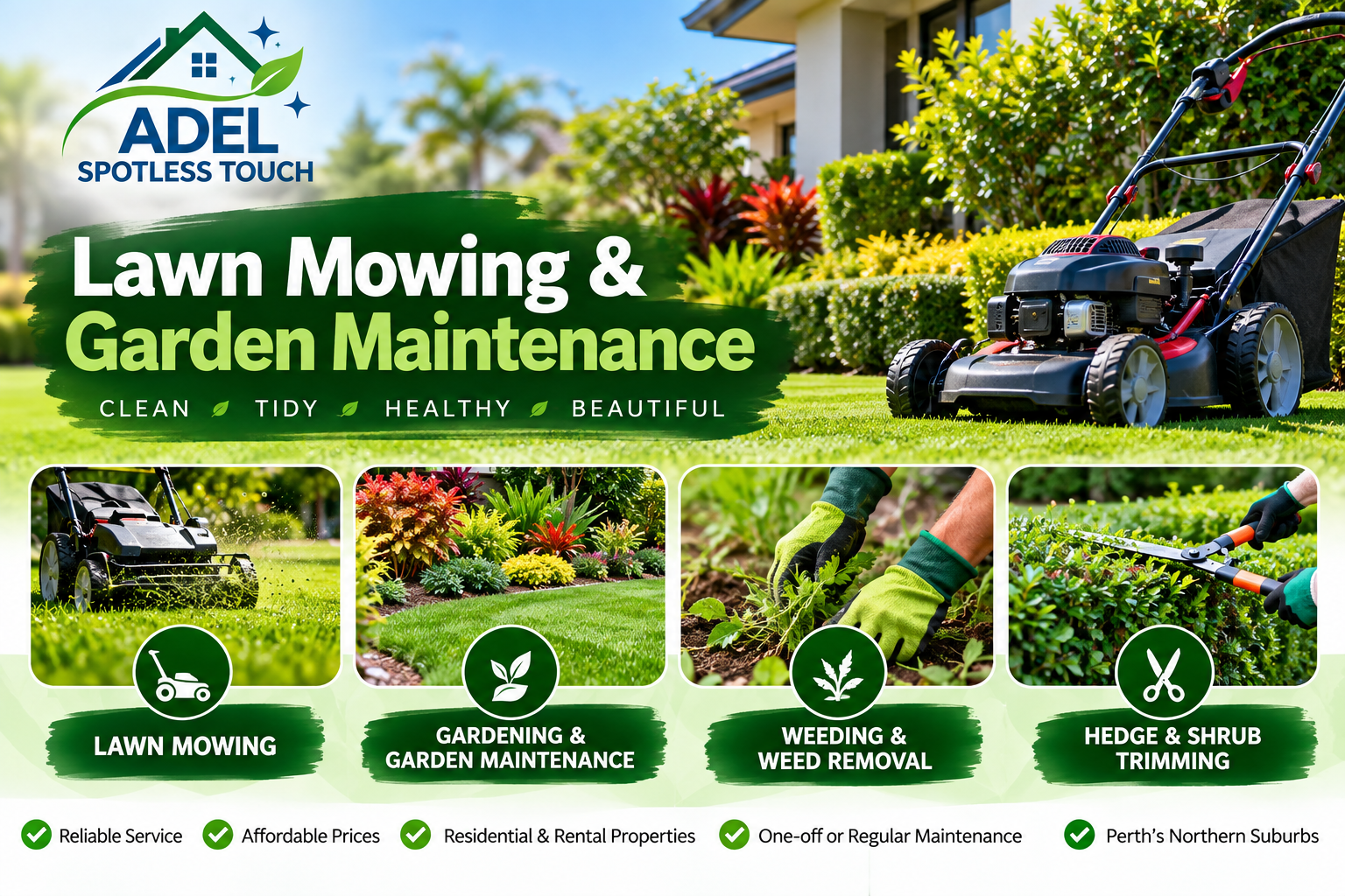 Lawn Mowing and Garden Maintenance Services
