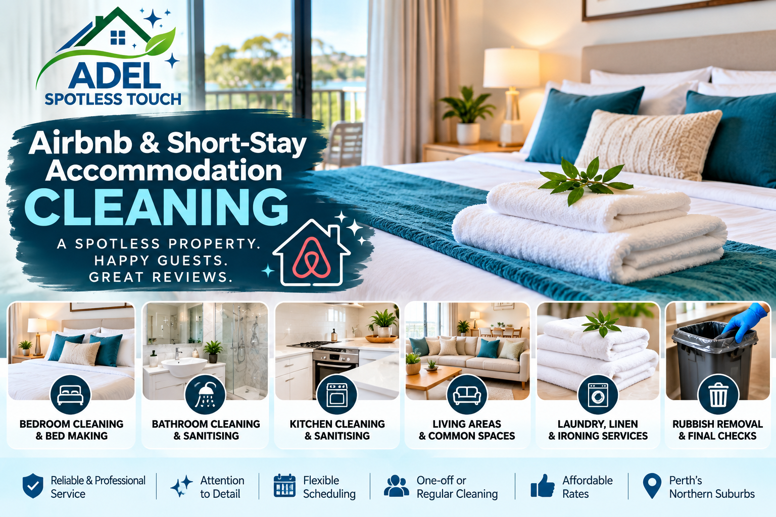 Airbnb & Short-Stay Accommodation Cleaning